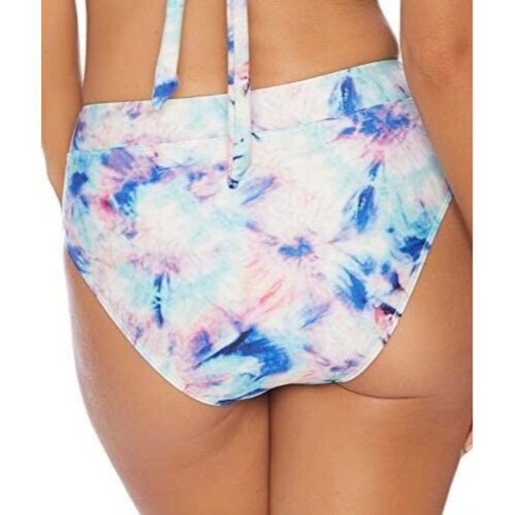 Splendid NWT $54 L Brighter Side High Waist Tie Dye Bikini Bottom - Picture 2 of 2